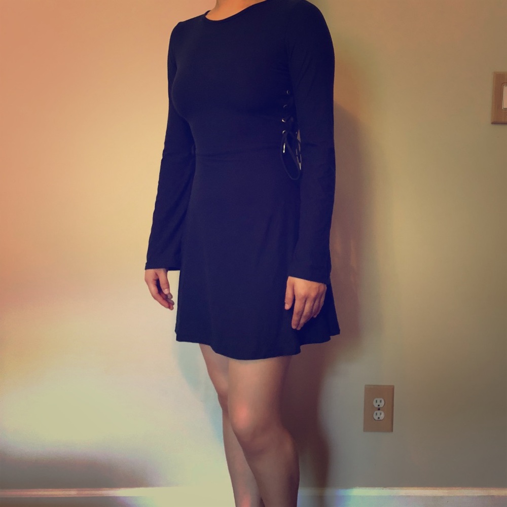 Navy blue night dress